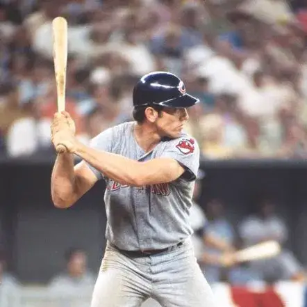 RAY FOSSE Cleveland Indians 1970 Away Majestic Baseball Throwback Jersey 