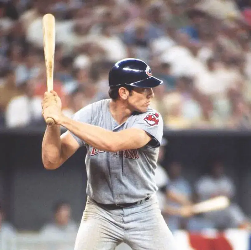 RAY FOSSE Cleveland Indians 1970 Away Majestic Baseball Throwback Jersey 