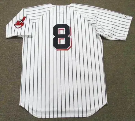 RAY FOSSE Cleveland Indians 1970 Home Majestic Baseball Throwback Jersey 