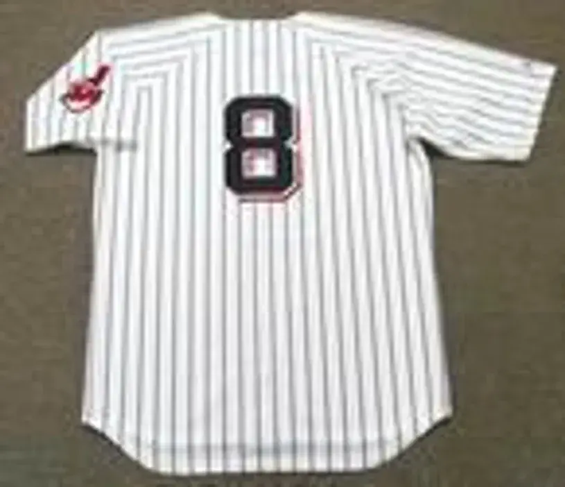 RAY FOSSE Cleveland Indians 1970 Home Majestic Baseball Throwback Jersey 