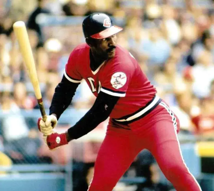 RICO CARTY Cleveland Indians 1975 Majestic Cooperstown Throwback Jersey 