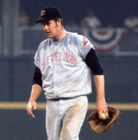 SAM McDOWELL Cleveland Indians 1970 Away Majestic Baseball Throwback Jersey 