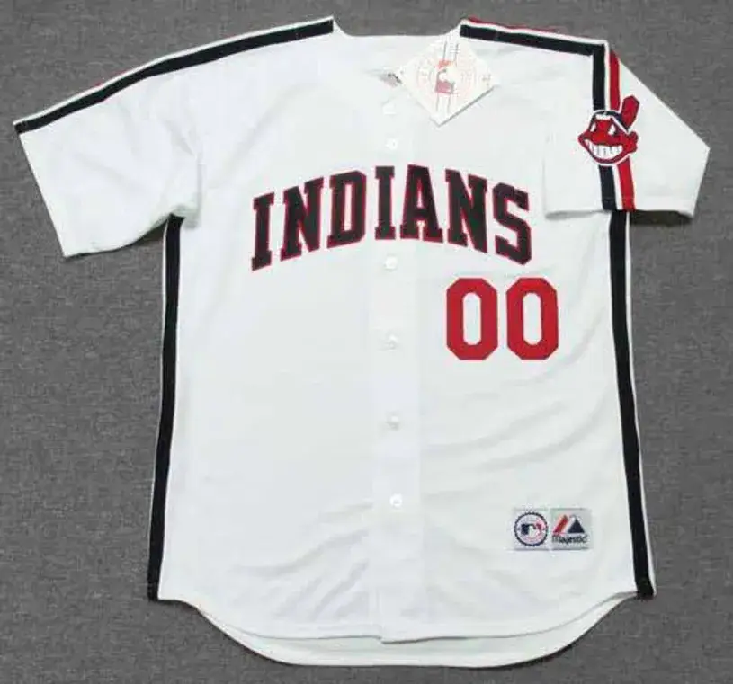 WILLIE “MAYS” HAYES Cleveland Indians 1980’s Majestic Baseball Throwback Jersey