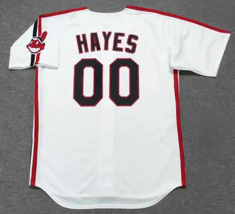 WILLIE “MAYS” HAYES Cleveland Indians 1980’s Majestic Baseball Throwback Jersey 
