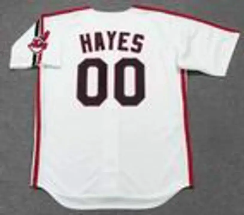 WILLIE “MAYS” HAYES Cleveland Indians 1980’s Majestic Baseball Throwback Jersey 