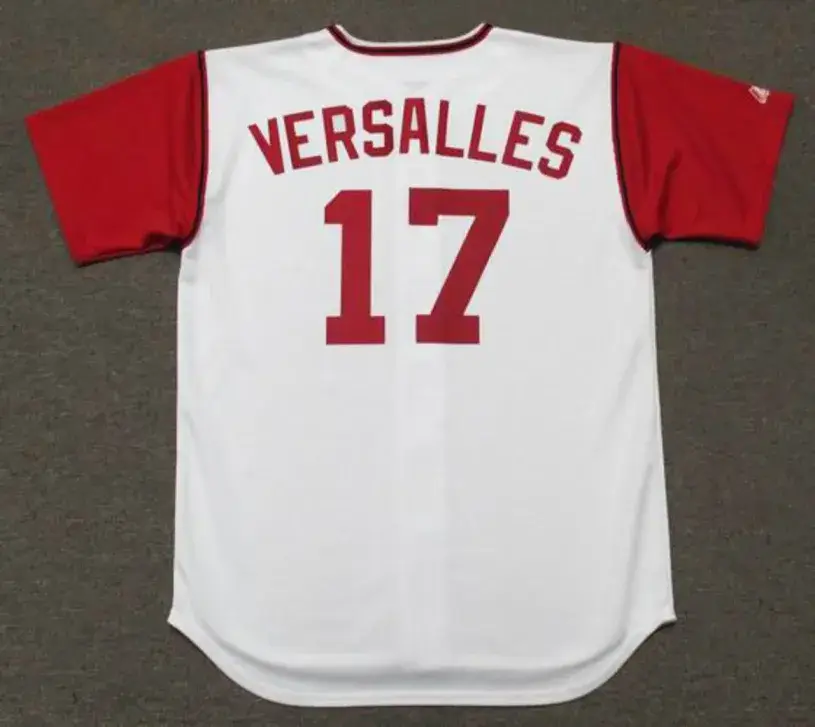ZOILO VERSALLES Cleveland Indians 1969 Majestic Cooperstown Home Baseball Jersey 