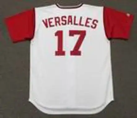ZOILO VERSALLES Cleveland Indians 1969 Majestic Cooperstown Home Baseball Jersey 