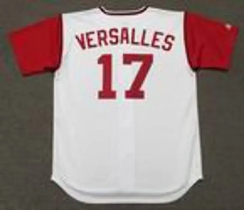 ZOILO VERSALLES Cleveland Indians 1969 Majestic Cooperstown Home Baseball Jersey 