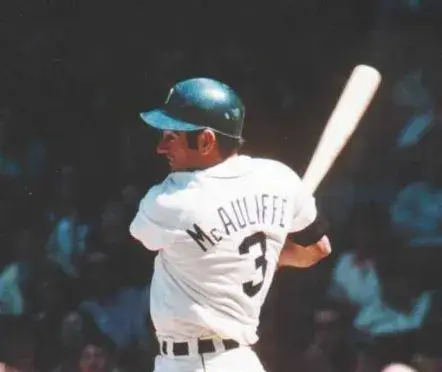 DICK McAULIFFE Detroit Tigers 1969 Home Majestic Throwback Baseball Jersey 