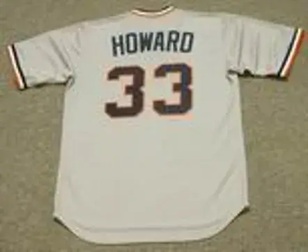 FRANK HOWARD Detroit Tigers 1972 Majestic Cooperstown Throwback Away Baseball Jersey 