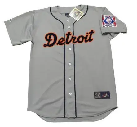HANK GREENBERG Detroit Tigers 1939 Away Majestic Throwback Baseball Jersey