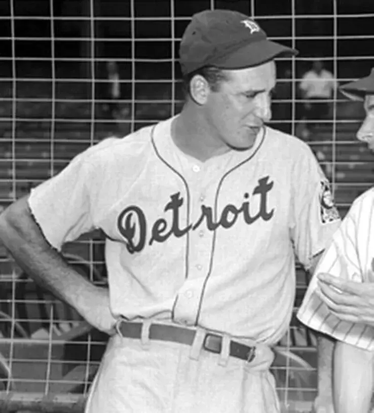 HANK GREENBERG Detroit Tigers 1939 Away Majestic Throwback Baseball Jersey 