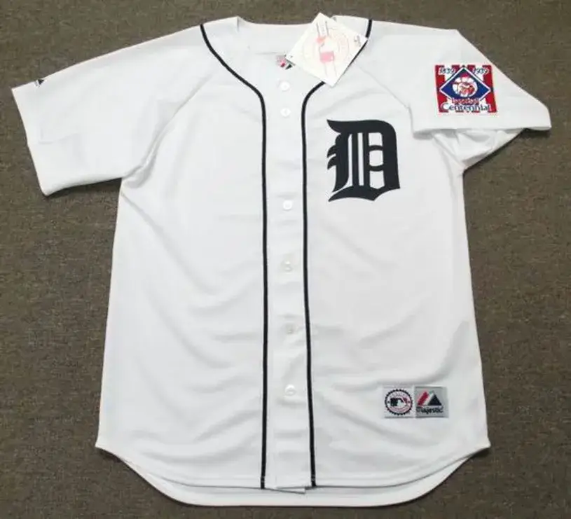 HANK GREENBERG Detroit Tigers 1939 Majestic Throwback Home Baseball Jersey