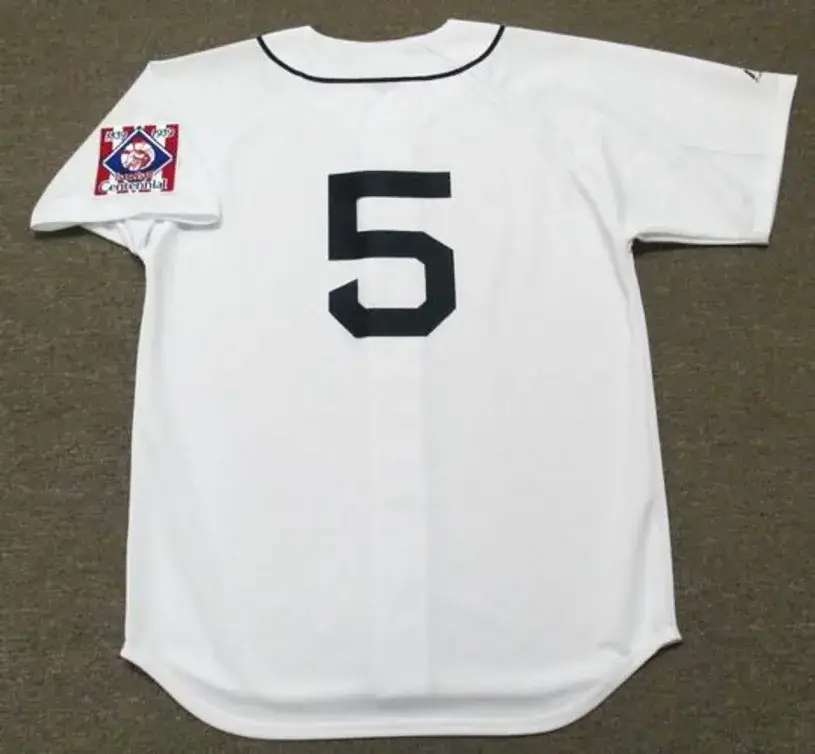 HANK GREENBERG Detroit Tigers 1939 Majestic Throwback Home Baseball Jersey 