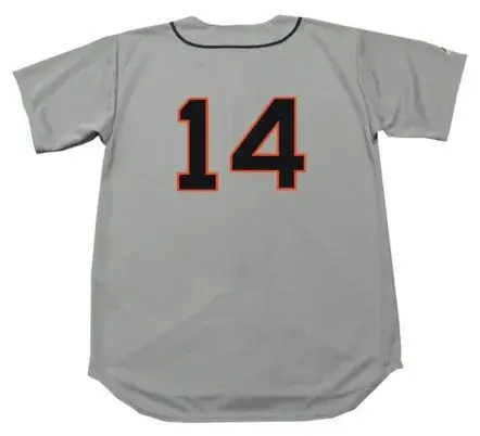 JIM BUNNING Detroit Tigers 1957 Majestic Cooperstown Away Baseball Jersey 