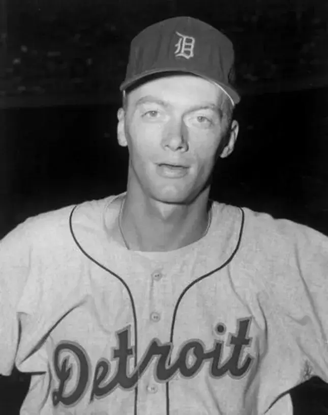 JIM BUNNING Detroit Tigers 1957 Majestic Cooperstown Away Baseball Jersey 