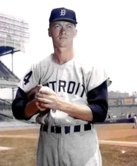 JIM BUNNING Detroit Tigers 1960’s Majestic Cooperstown Away Baseball Jersey 