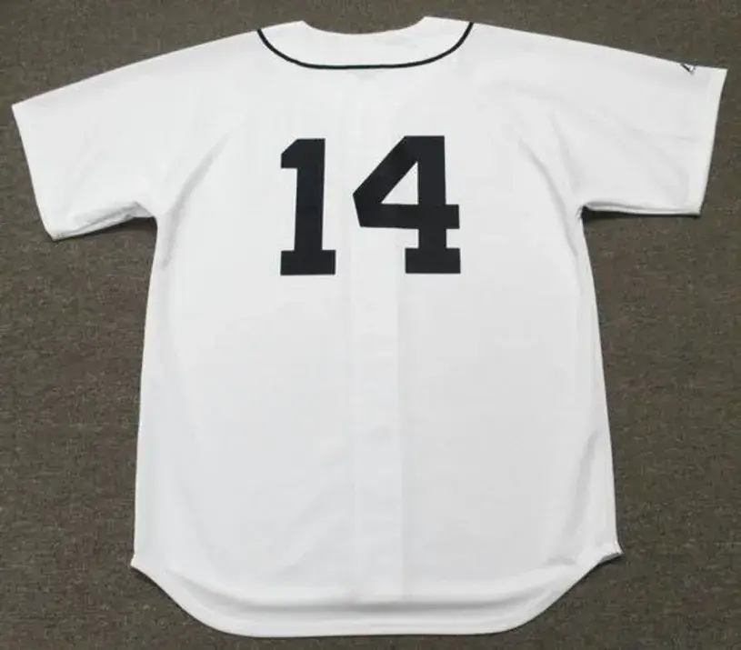 JIM BUNNING Detroit Tigers 1960’s Majestic Throwback Home Baseball Jersey 