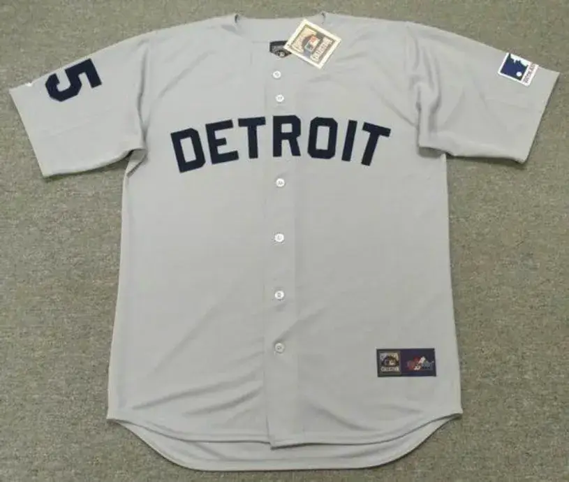 JIM NORTHRUP Detroit Tigers 1969 Majestic Cooperstown Away Baseball Jersey