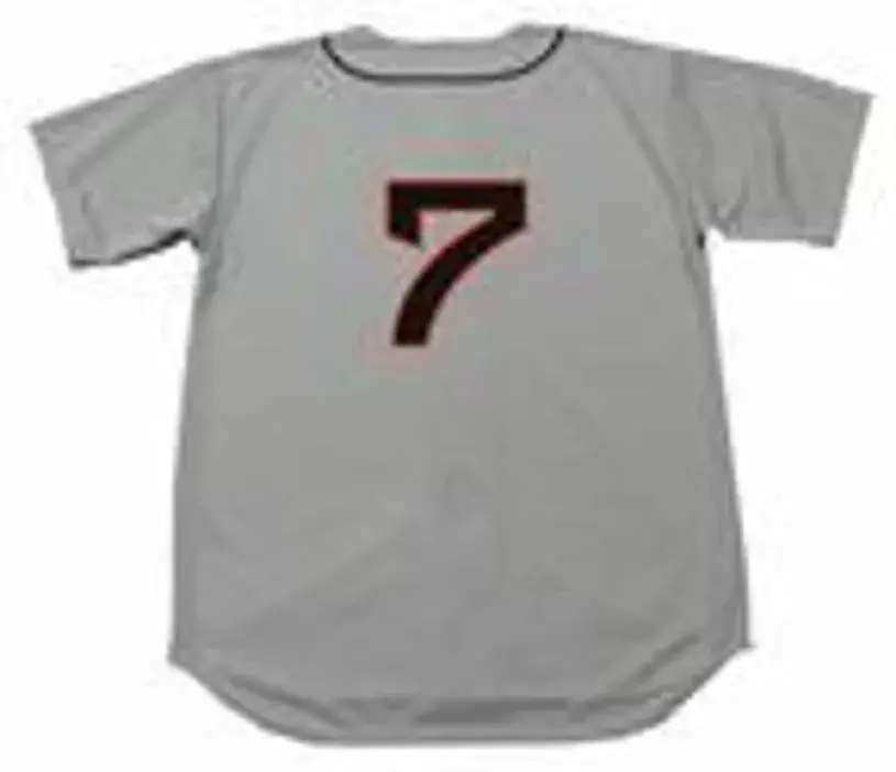 JOHNNY PESKY Detroit Tigers 1953 Majestic Cooperstown Away Baseball Jersey 