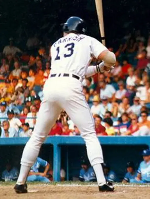 LANCE PARRISH Detroit Tigers 1984 Majestic Throwback Home Baseball Jersey 