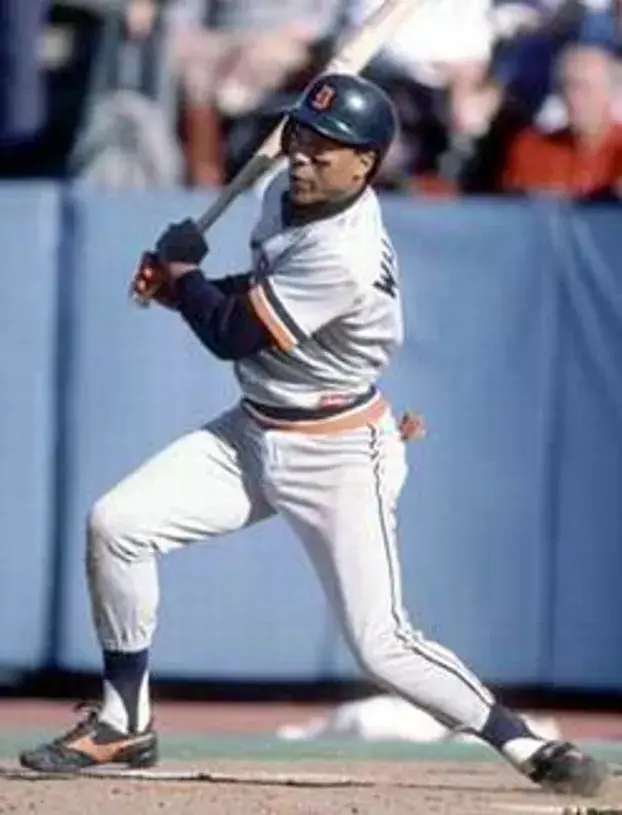 LOU WHITAKER Detroit Tigers 1984 Majestic Cooperstown Throwback Baseball Jersey 