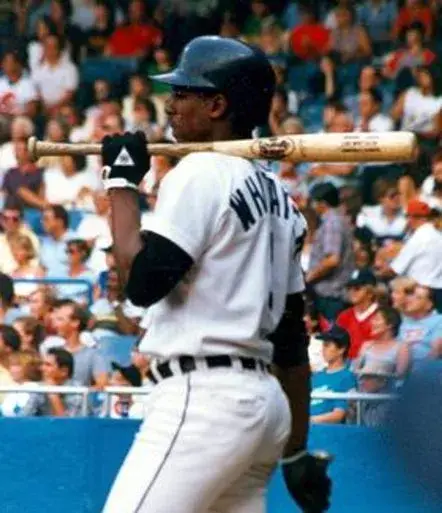 LOU WHITAKER Detroit Tigers 1984 Majestic Throwback Home Baseball Jersey 
