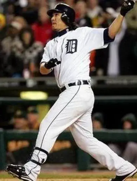MAGGLIO ORDONEZ Detroit Tigers 2007 Majestic Throwback Home Baseball Jersey 