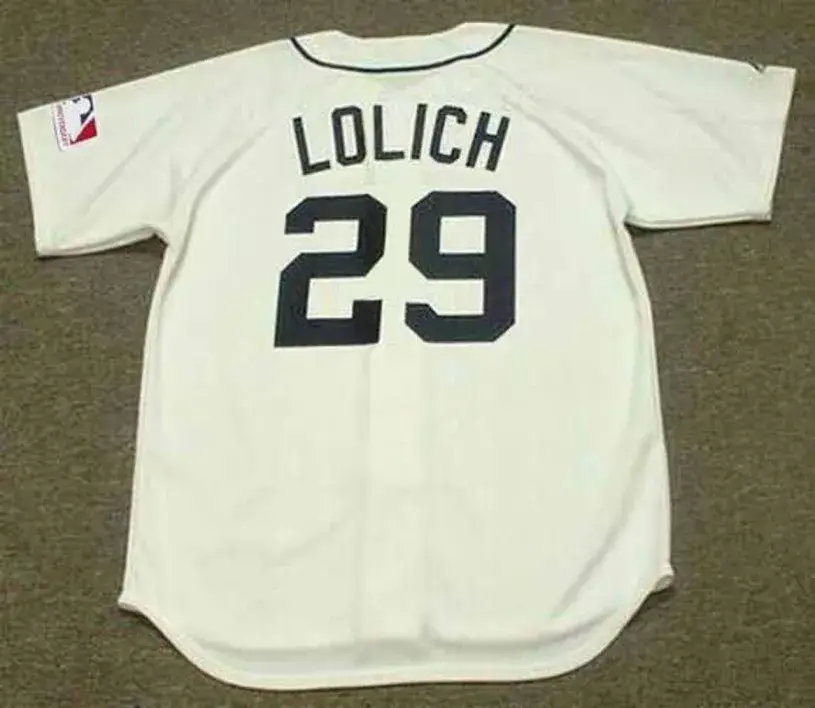 MICKEY LOLICH Detroit Tigers 1969 Home Majestic Throwback Baseball Jersey 
