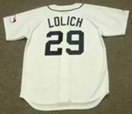MICKEY LOLICH Detroit Tigers 1969 Home Majestic Throwback Baseball Jersey 