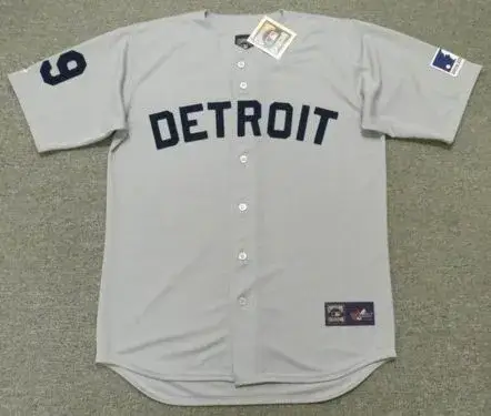 MICKEY LOLICH Detroit Tigers 1969 Majestic Cooperstown Away Baseball Jersey