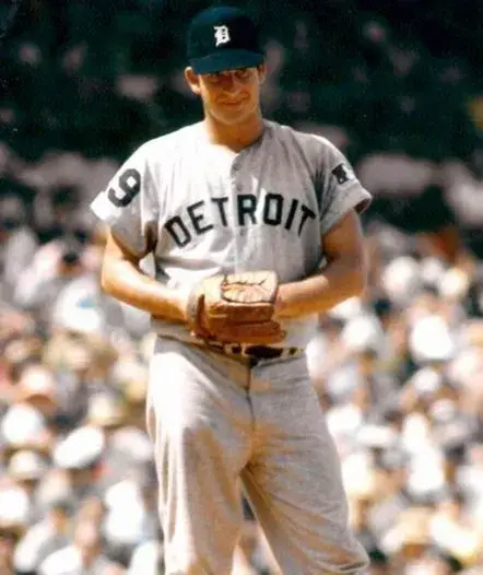 MICKEY LOLICH Detroit Tigers 1969 Majestic Cooperstown Away Baseball Jersey 