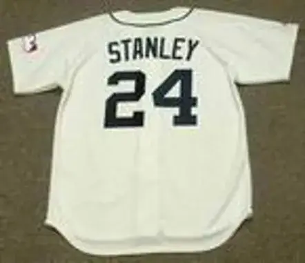 MICKEY STANLEY Detroit Tigers 1969 Home Majestic Throwback Baseball Jersey 