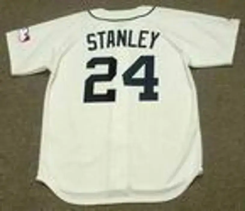 MICKEY STANLEY Detroit Tigers 1969 Home Majestic Throwback Baseball Jersey 
