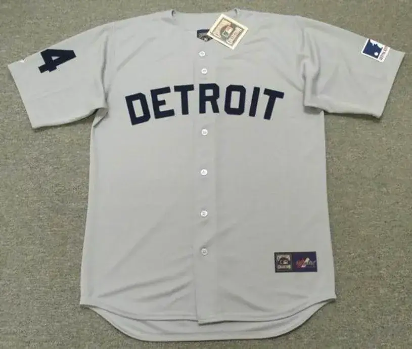 MICKEY STANLEY Detroit Tigers 1969 Majestic Cooperstown Away Baseball Jersey