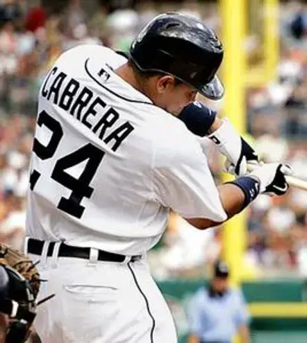 MIGUEL CABRERA Detroit Tigers 2010 Majestic Authentic Home Baseball Jersey 