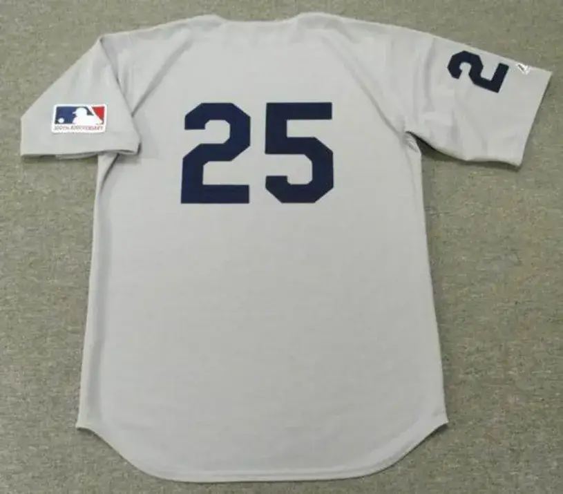NORM CASH Detroit Tigers 1969 Majestic Cooperstown Away Baseball Jersey 
