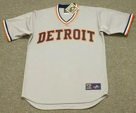 PRINCE FIELDER Detroit Tigers 1980’s Majestic Cooperstown Throwback Jersey