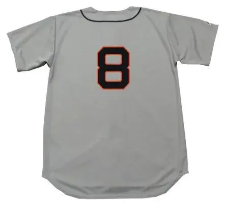 RAY BOONE Detroit Tigers 1955 Majestic Cooperstown Away Baseball Jersey 