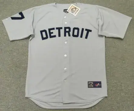 ROCKY COLAVITO Detroit Tigers 1960’s Majestic Cooperstown Away Baseball Jersey