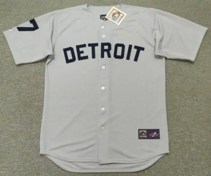 ROCKY COLAVITO Detroit Tigers 1960’s Majestic Cooperstown Away Baseball Jersey