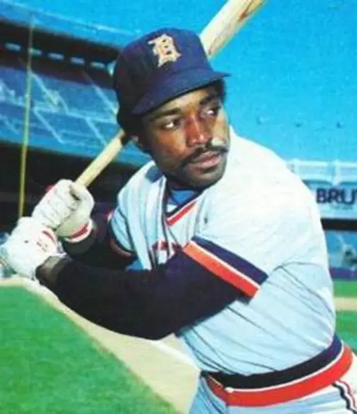 RON LeFLORE Detroit Tigers 1976 Majestic Cooperstown Throwback Away Baseball Jersey 