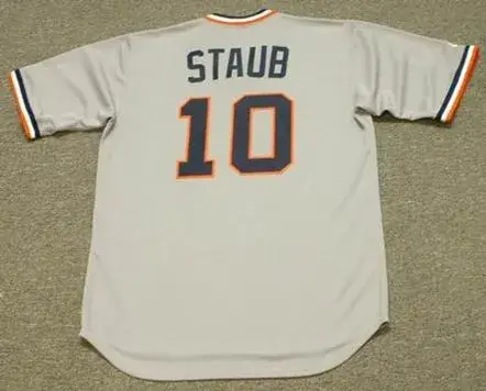 RUSTY STAUB Detroit Tigers 1976 Majestic Cooperstown Throwback Away Baseball Jersey 