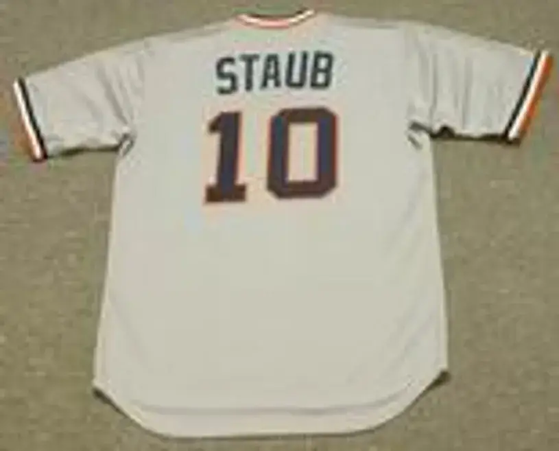 RUSTY STAUB Detroit Tigers 1976 Majestic Cooperstown Throwback Away Baseball Jersey 