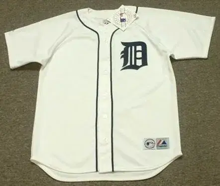 TOM BROOKENS Detroit Tigers 1984 Home Majestic Throwback Baseball Jersey