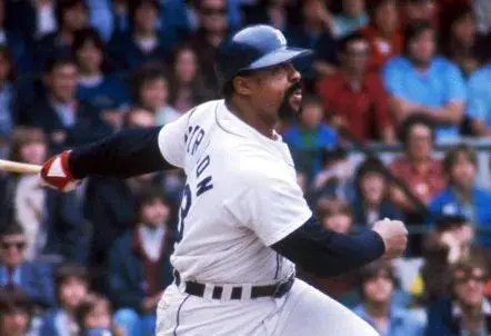 WILLIE HORTON Detroit Tigers 1969 Home Majestic Throwback Baseball Jersey 