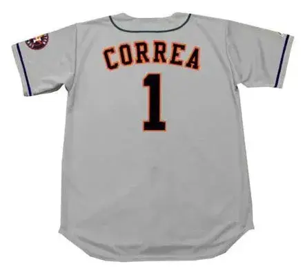 CARLOS CORREA Houston Astros Majestic Away Baseball Jersey 