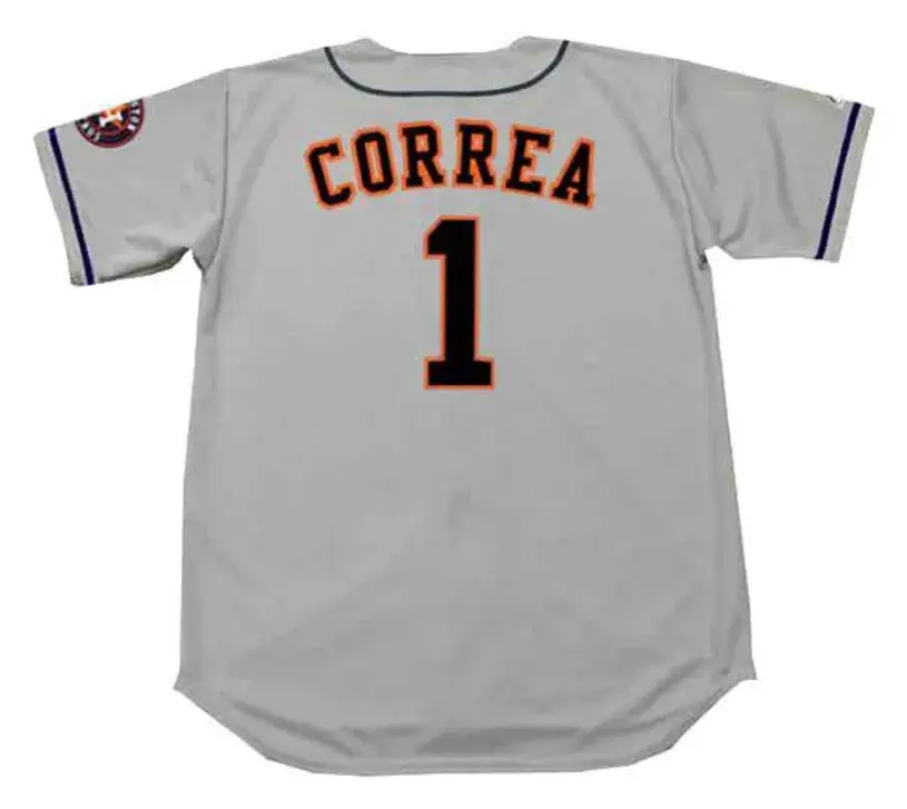 CARLOS CORREA Houston Astros Majestic Away Baseball Jersey 