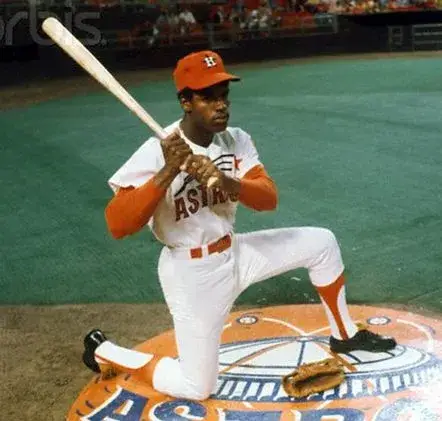 CESAR CEDENO Houston Astros 1971 Majestic Cooperstown Home Baseball Jersey 