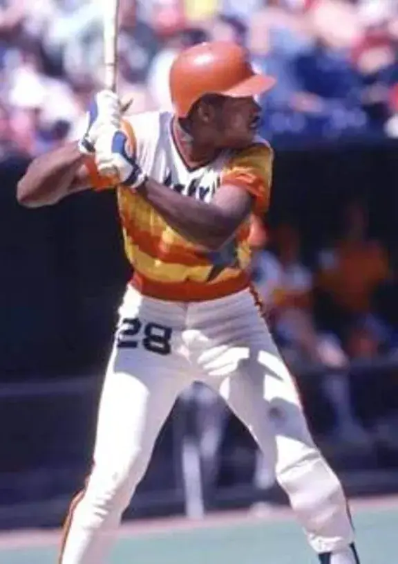 CESAR CEDENO Houston Astros 1980 Home Majestic Baseball Throwback Jersey 